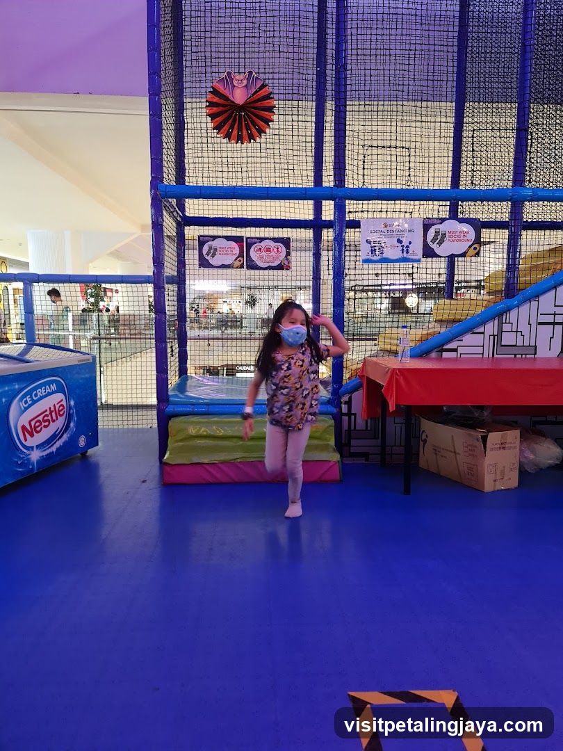 Child in Indoor Play Area