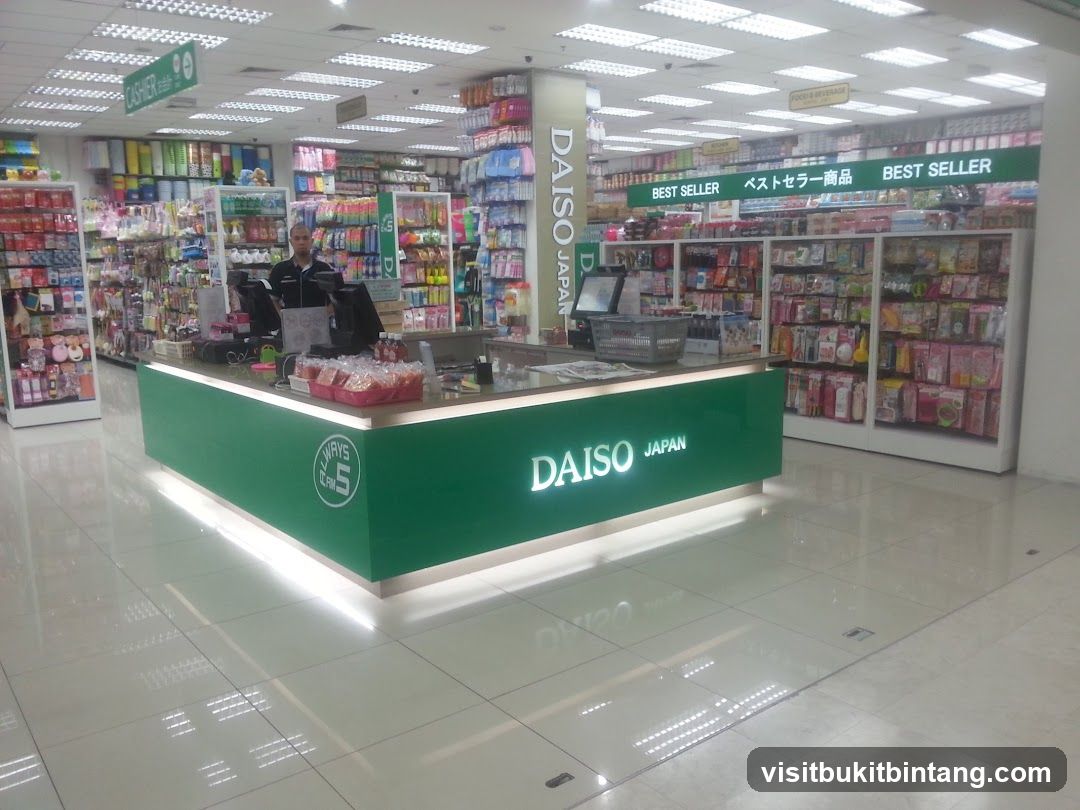 Daiso Japan Store Interior