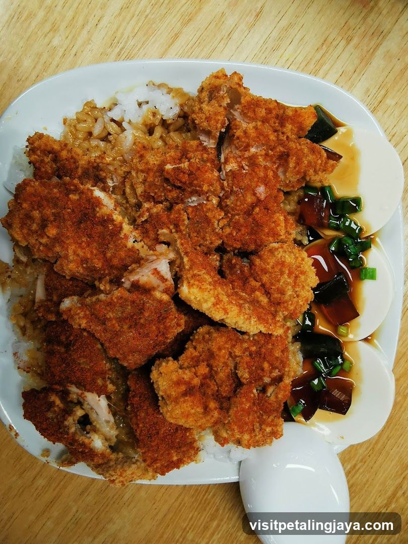 Pork Chop Rice Bowl