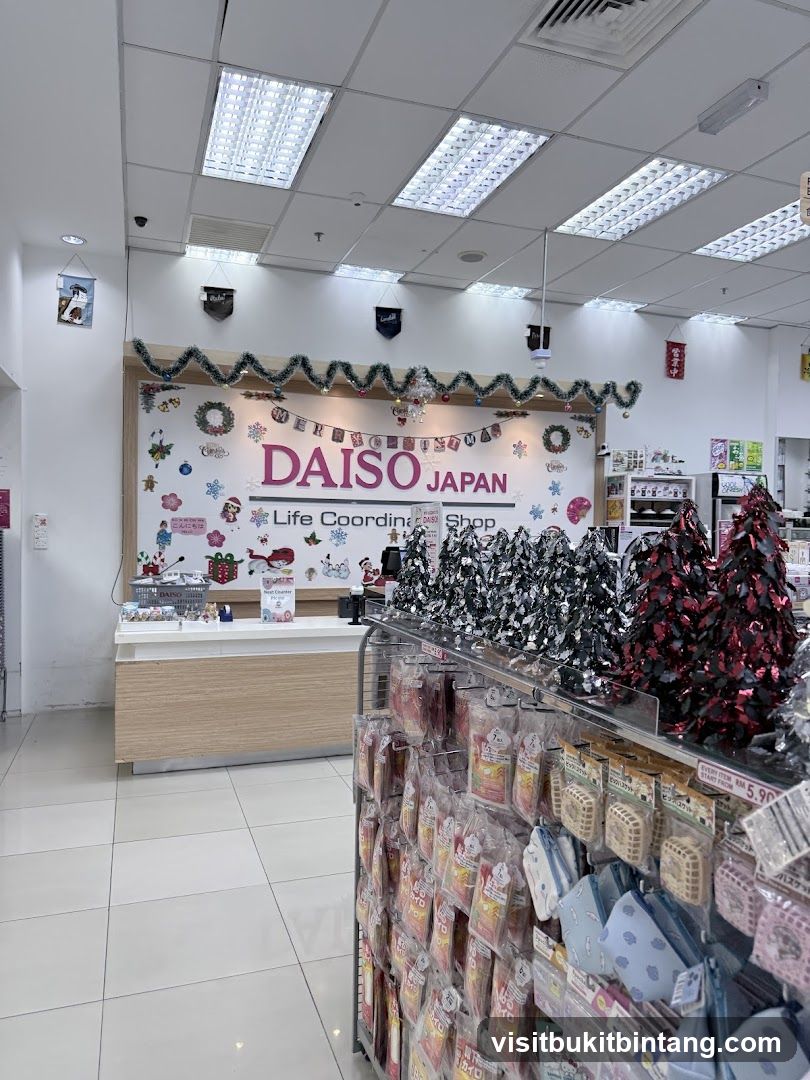 Daiso Japan Store Interior