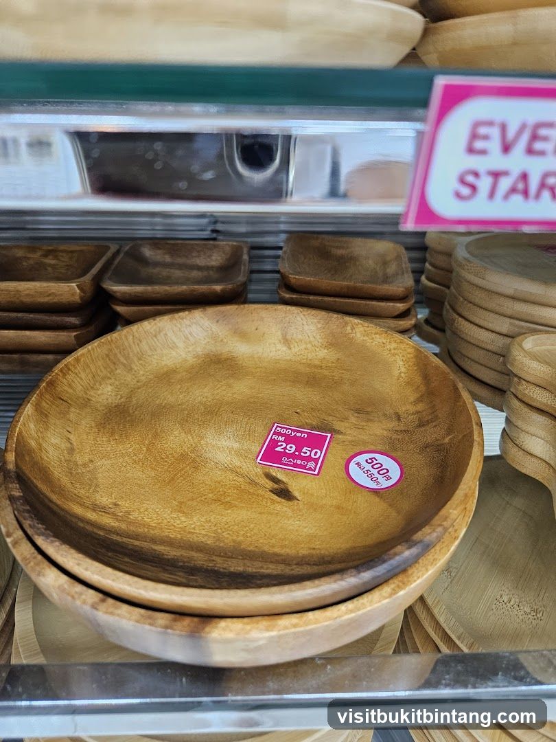 Wooden Bowls and Plates