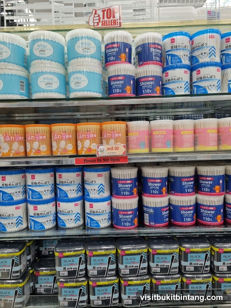 Cotton Swabs Display
