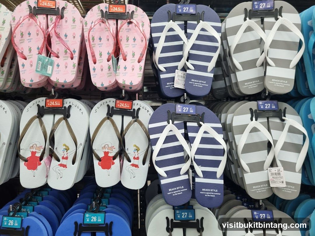 Flip-flops on display