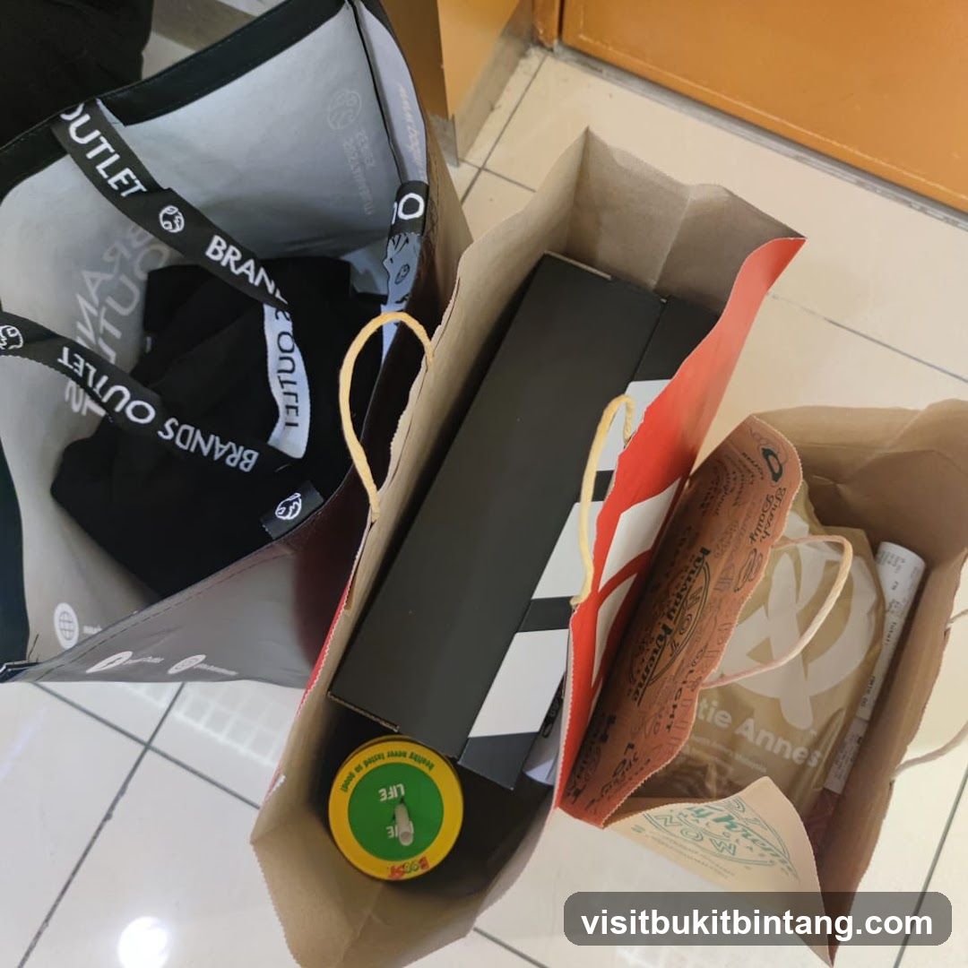 Shopping Bags with Purchases