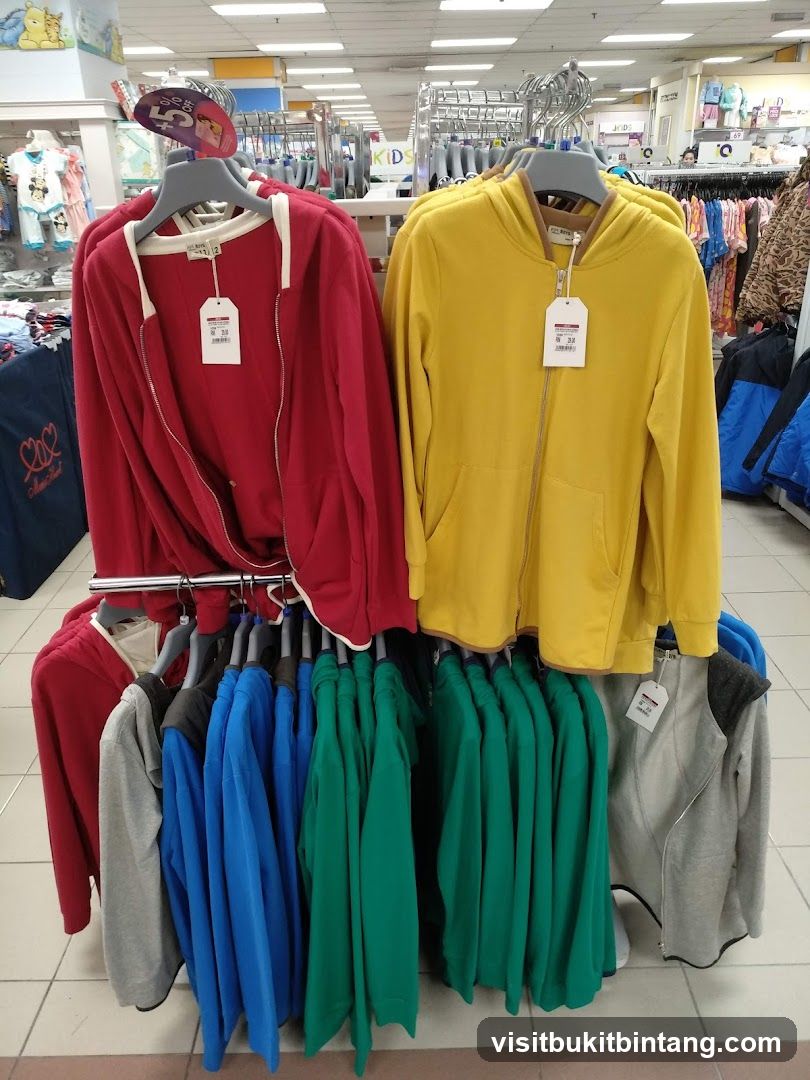 Hoodies on Display