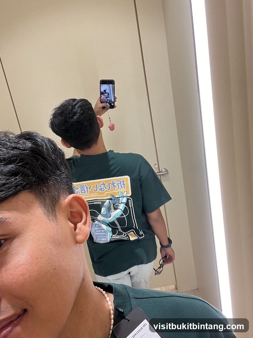 Man in a Fitting Room