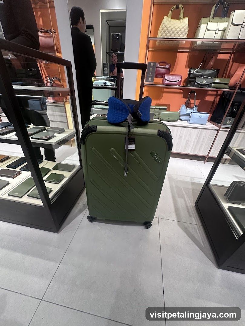 Luggage and Accessories Store Interior
