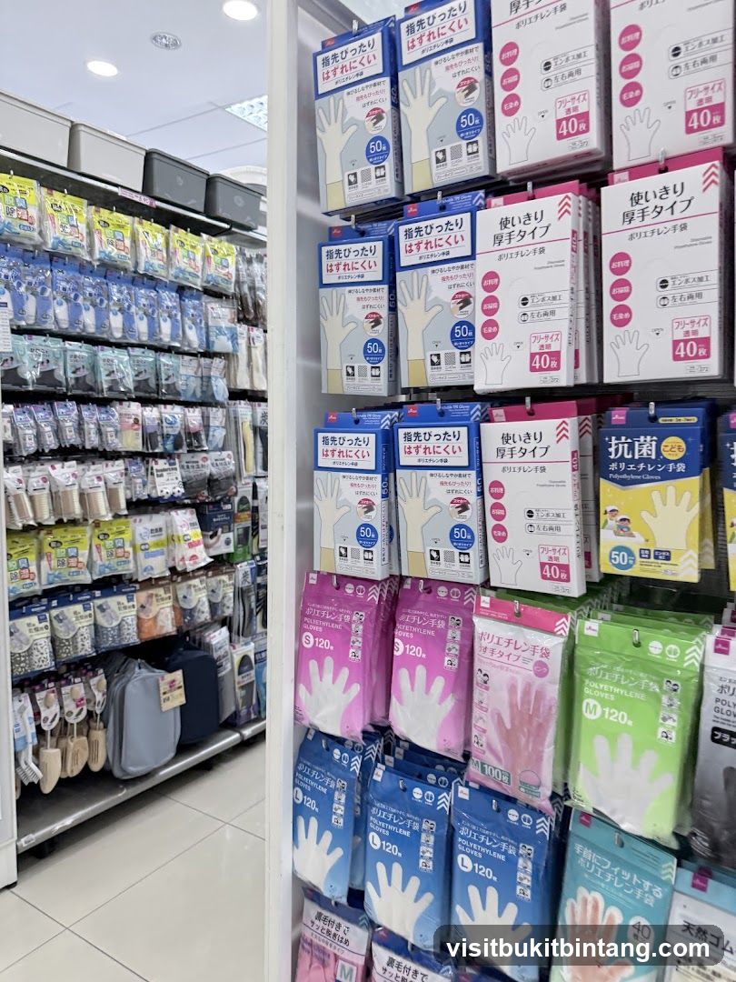 Disposable Gloves Display