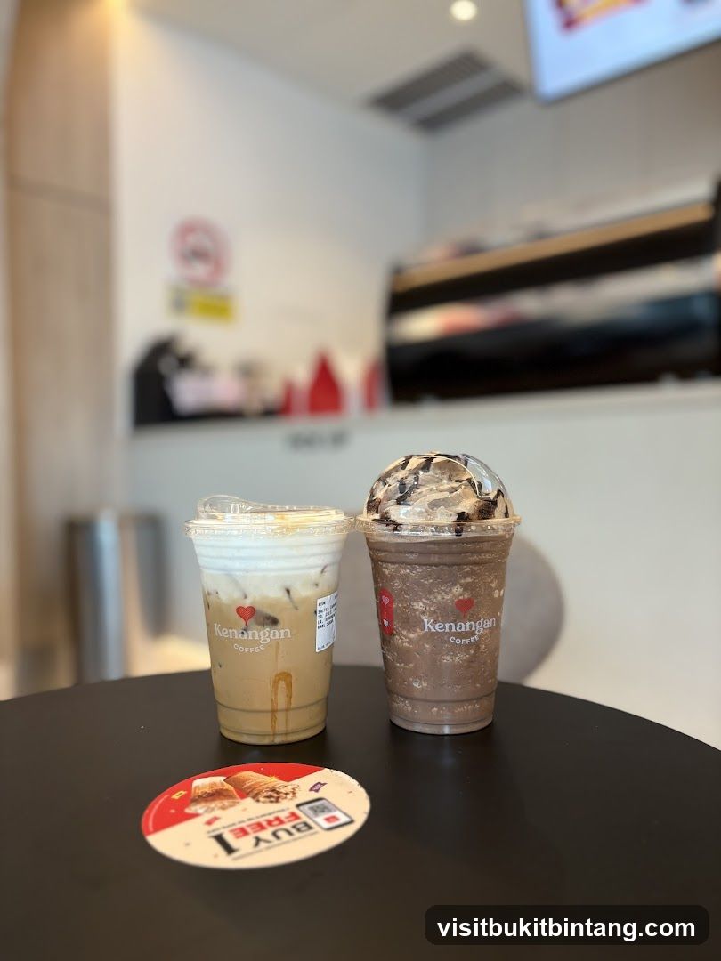 Two Coffee Drinks