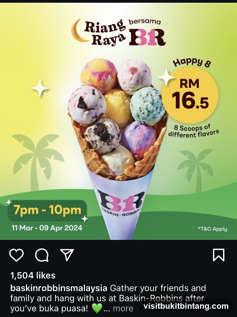 Baskin-Robbins Raya Promotion