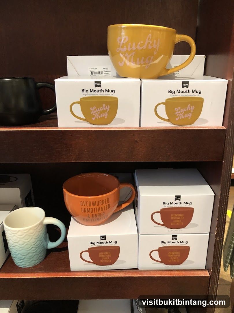 Mugs on Display
