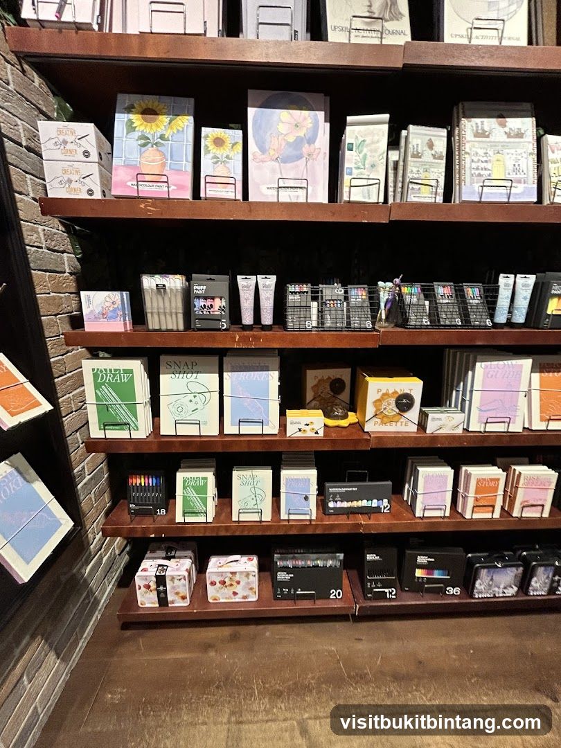 Art Supplies Display
