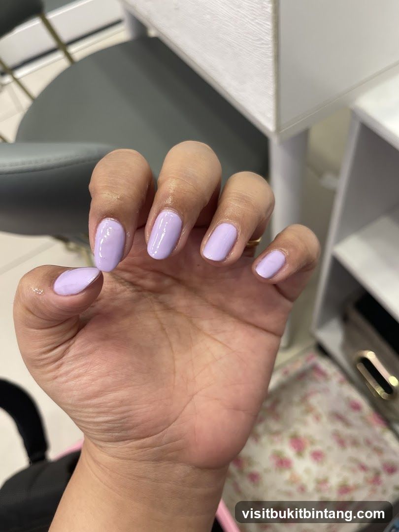 Lavender Nails