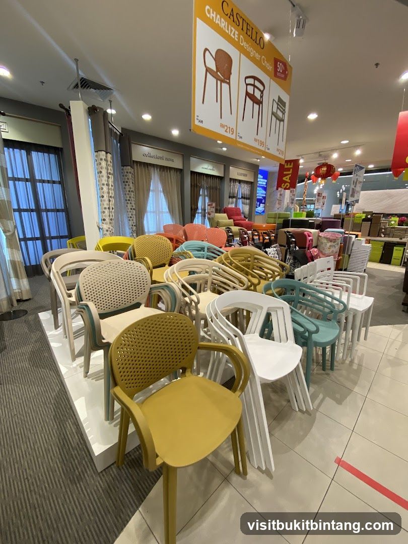 Chairs on Display