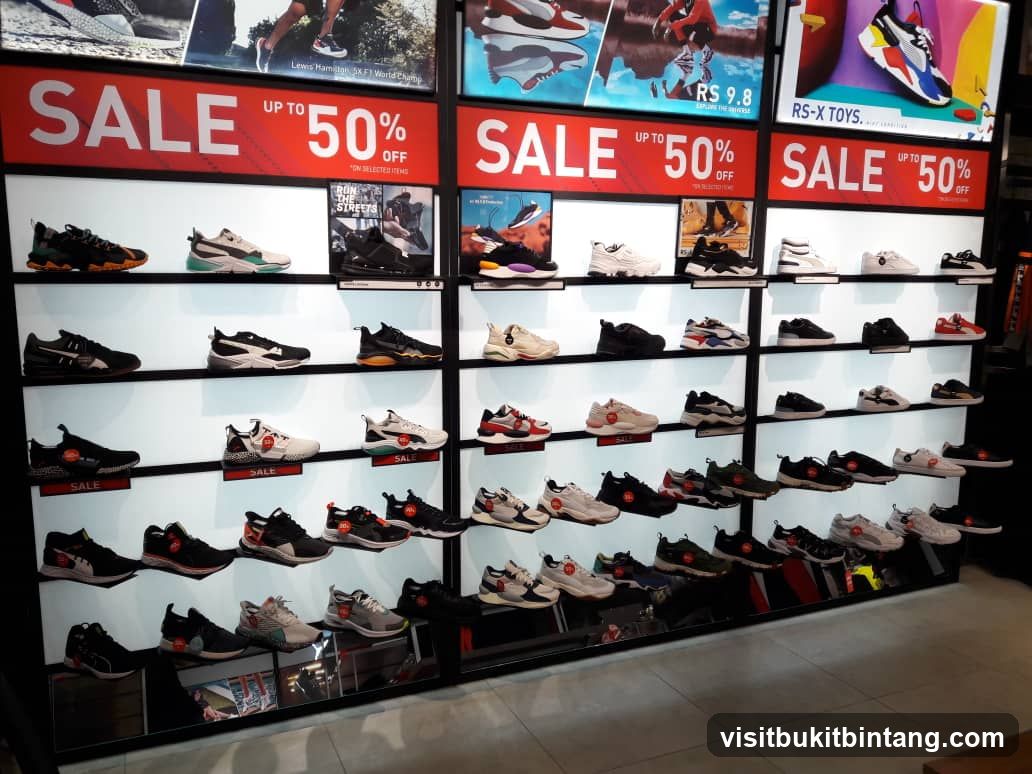 Shoe Sale Display