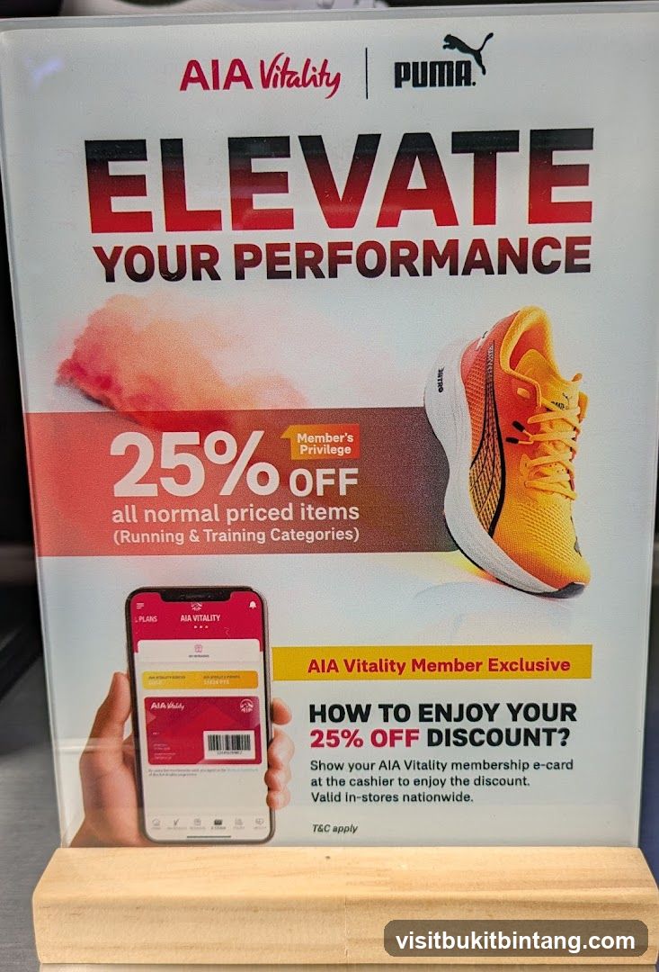 AIA Vitality x Puma Promotion