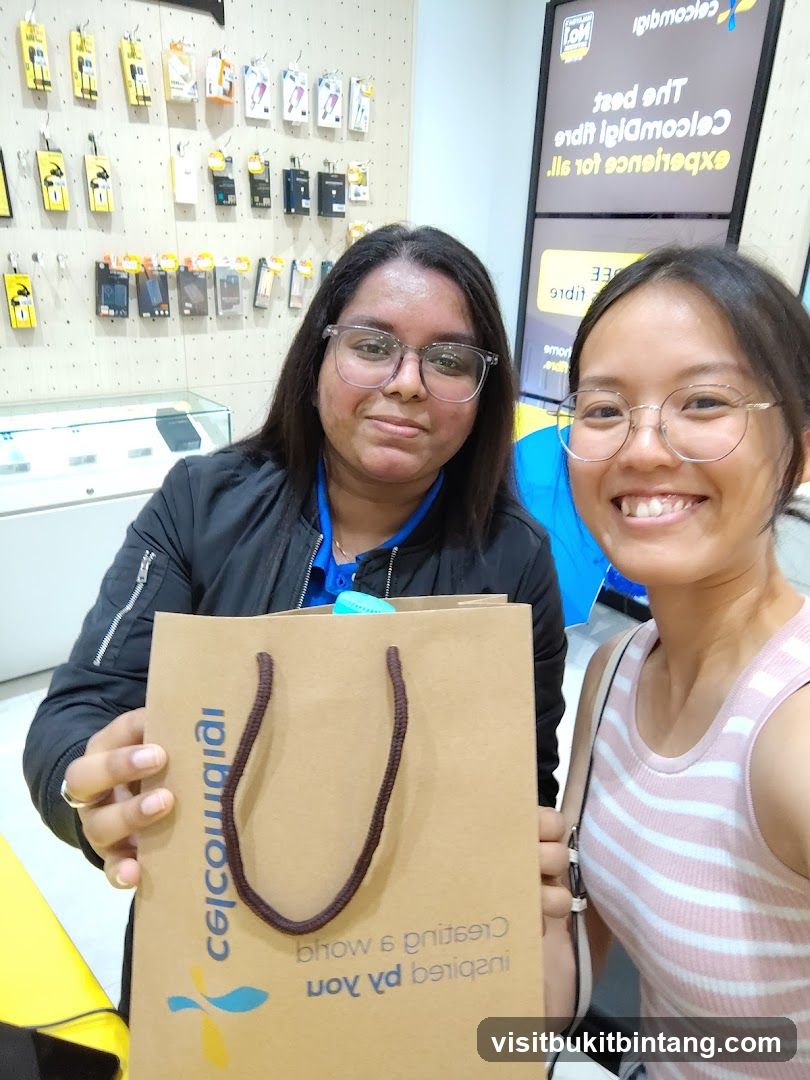 Two Women with Shopping Bag