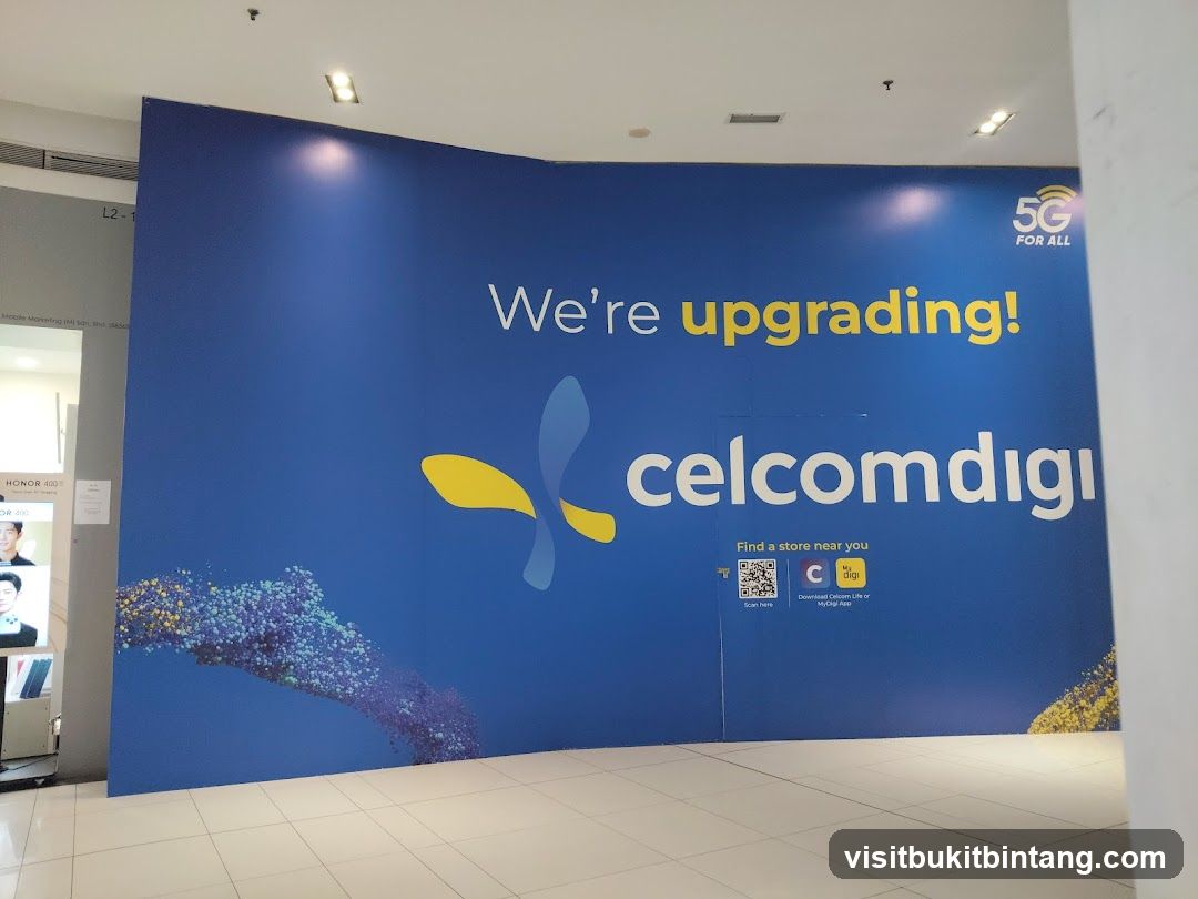 CelcomDigi 5G Upgrade Advertisement