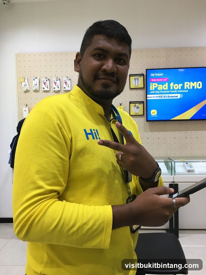 Man in Yellow Shirt