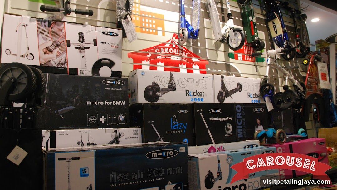 Scooter Store Interior Display