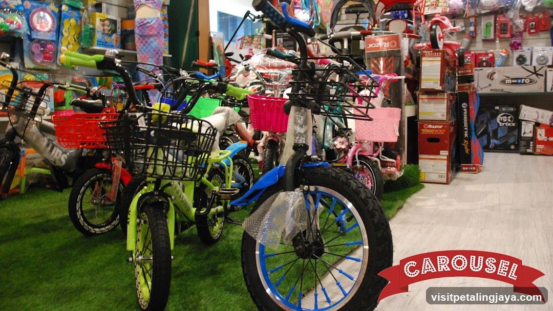 Bicycle Shop Interior Display