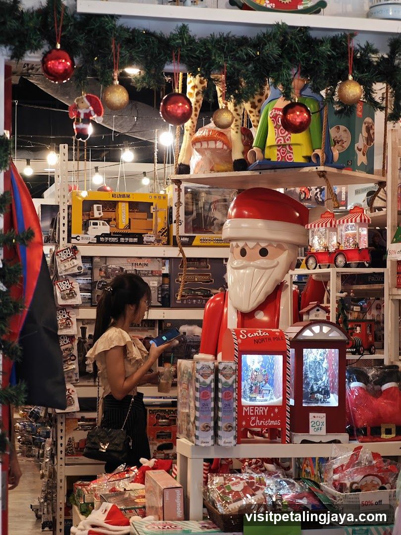 Christmas Shop Interior