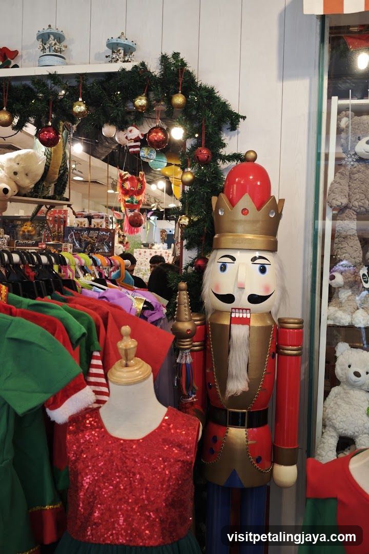 Christmas Store Interior