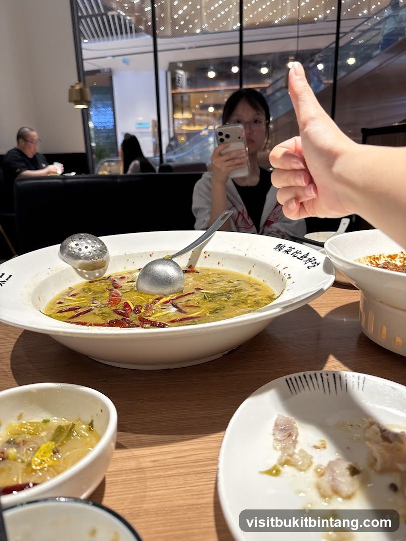 Diners Enjoying a Meal