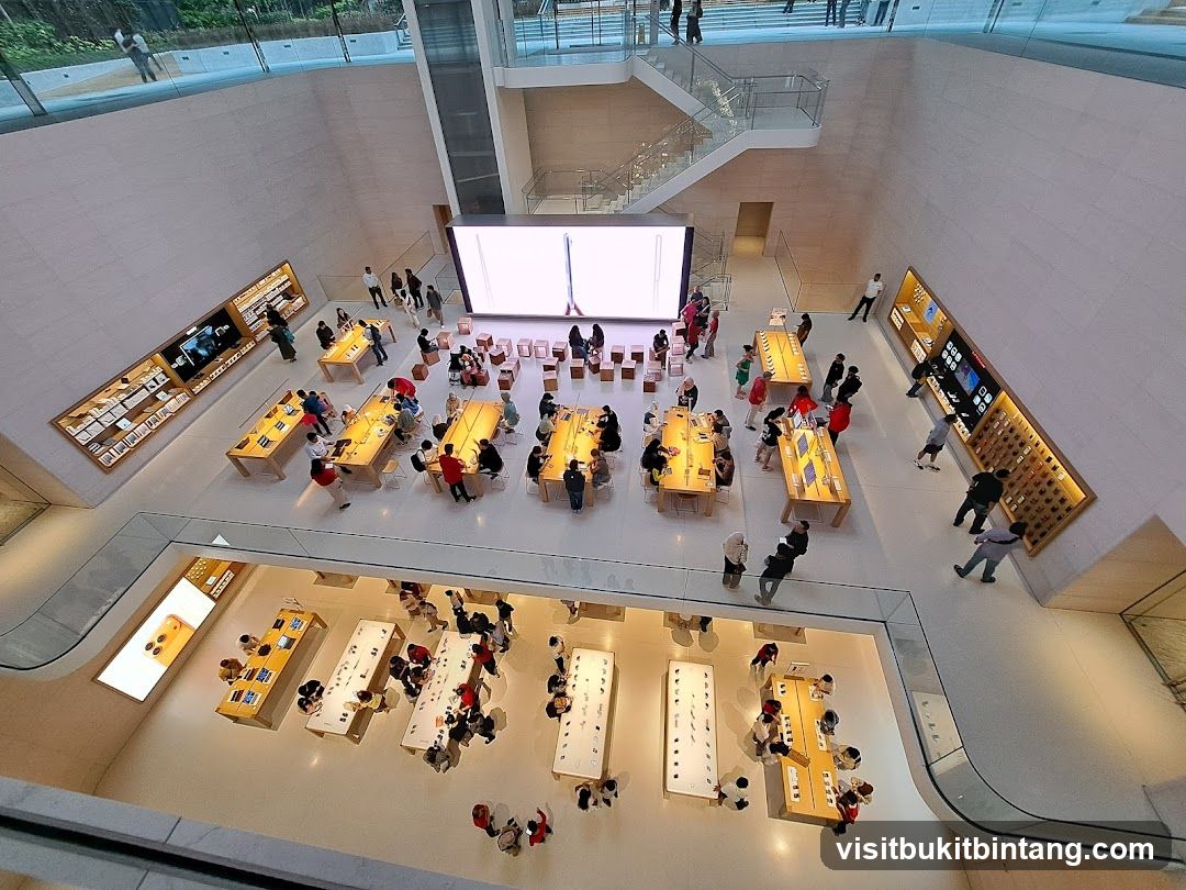 Modern Electronics Store Interior