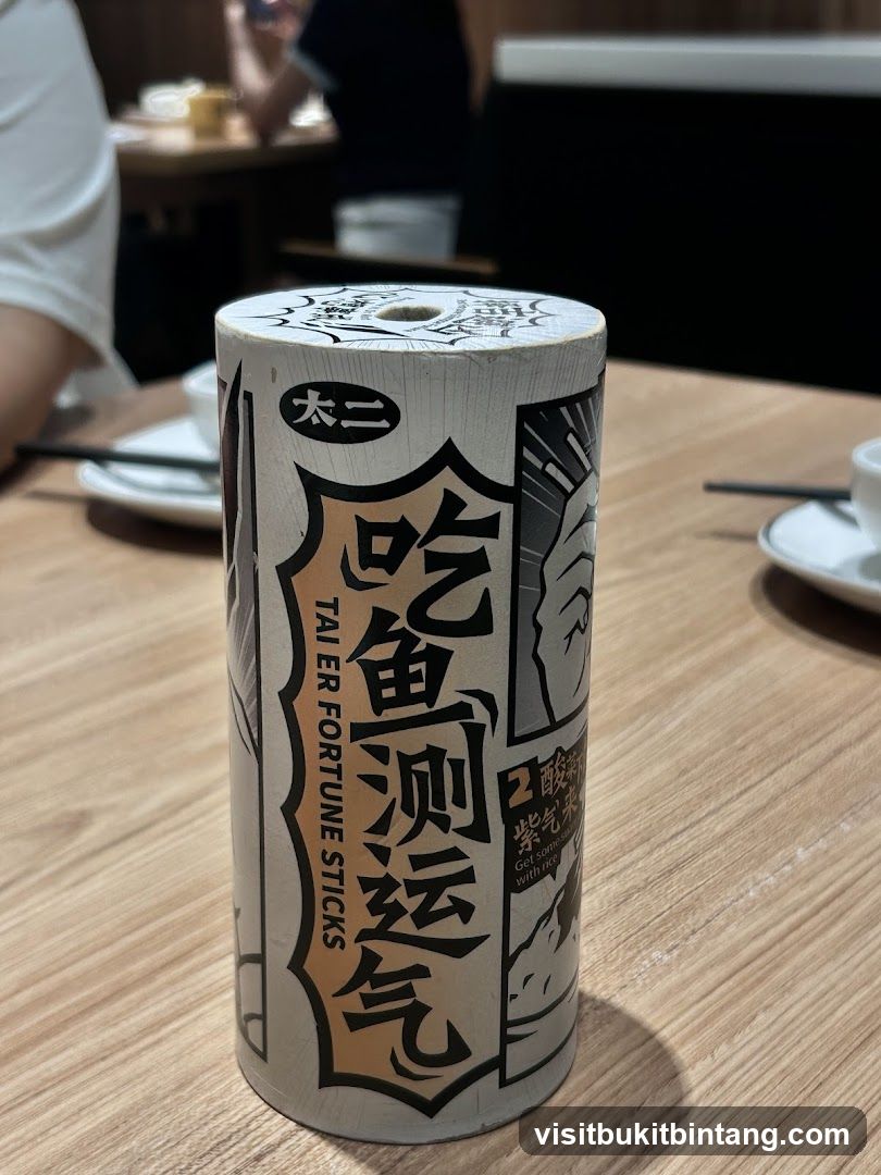 Fortune Sticks Container