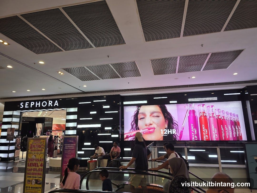 Sephora Storefront with Advertisement