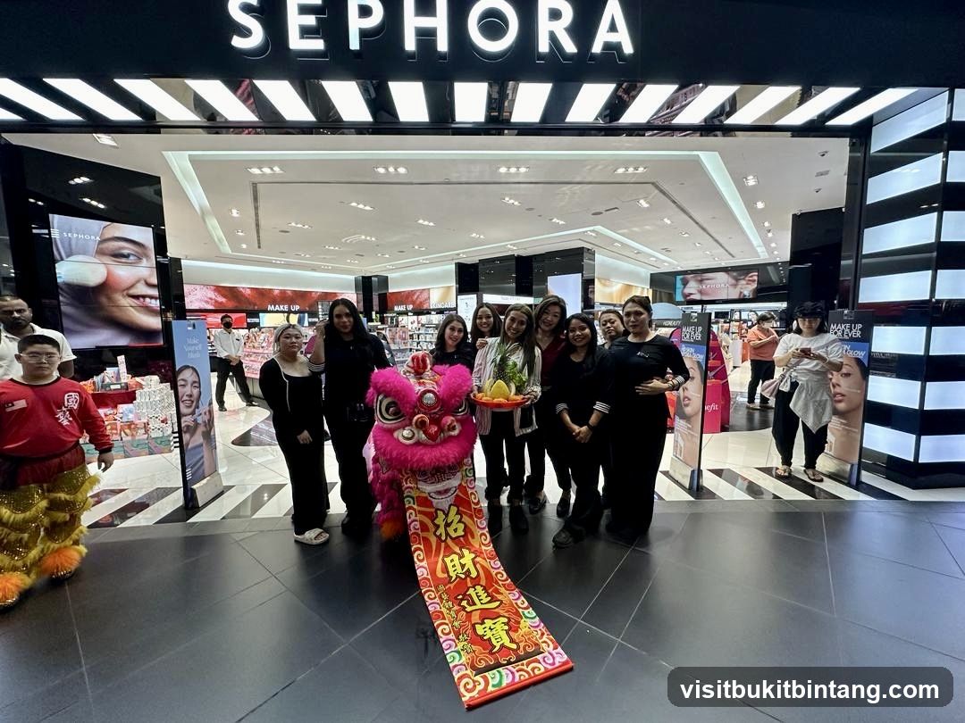 Sephora Storefront with Lion Dance
