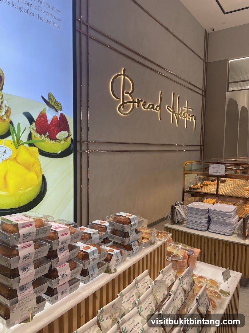 Bakery Interior with Pastries