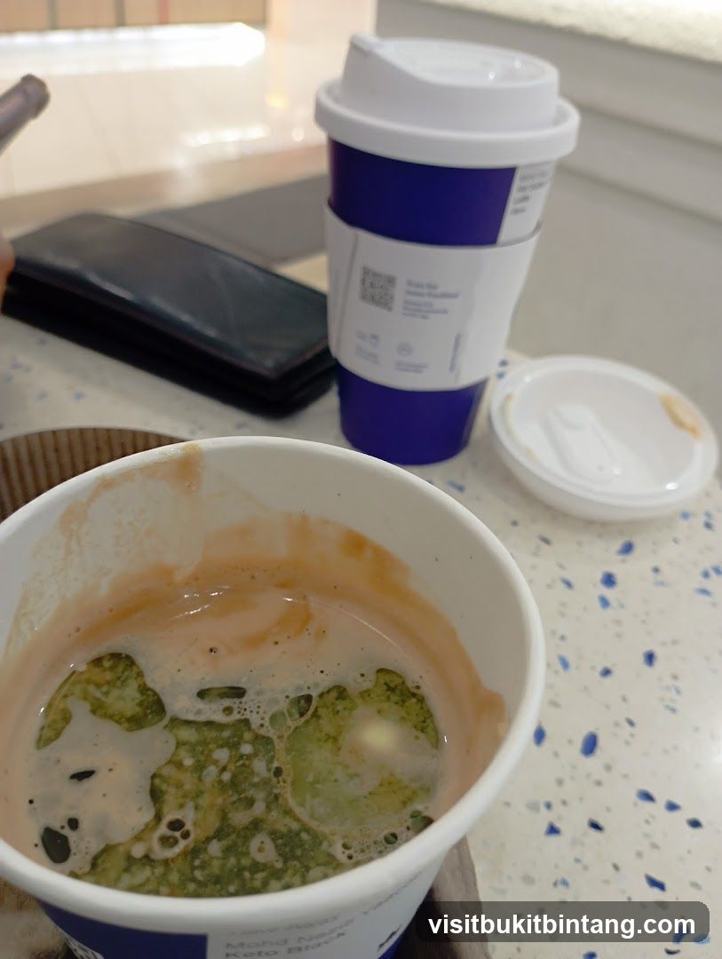 Coffee and Matcha Drink