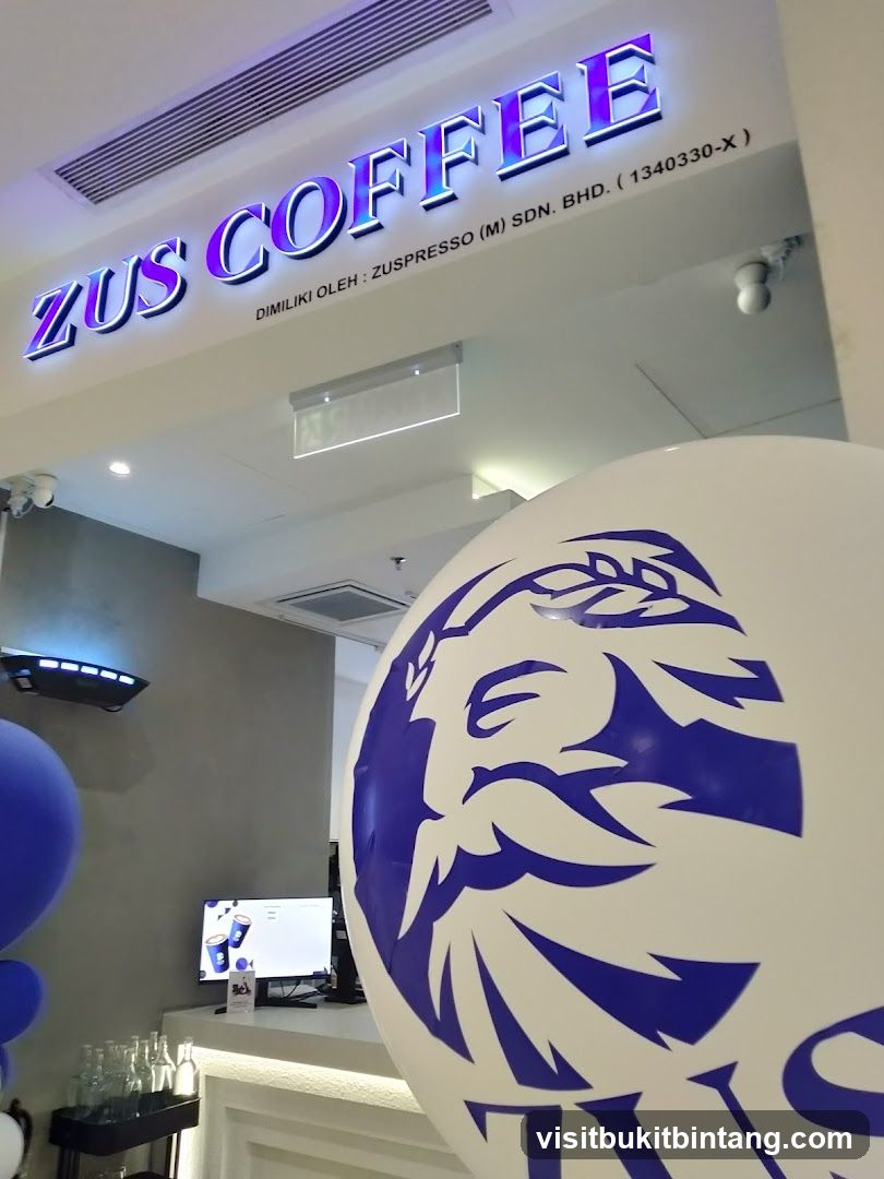 ZUS Coffee - Gurney Paragon Mall