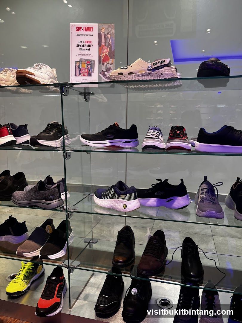 Skechers Shoes Display
