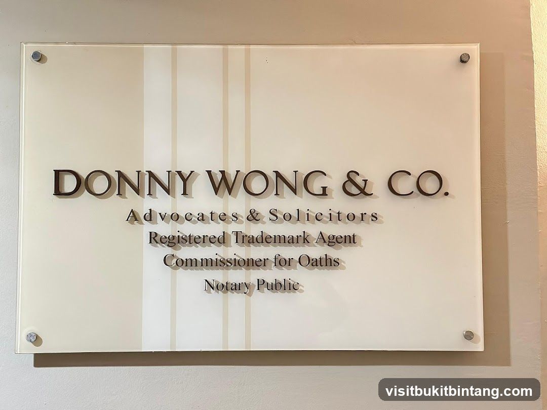 Donny Wong & Co. Sign
