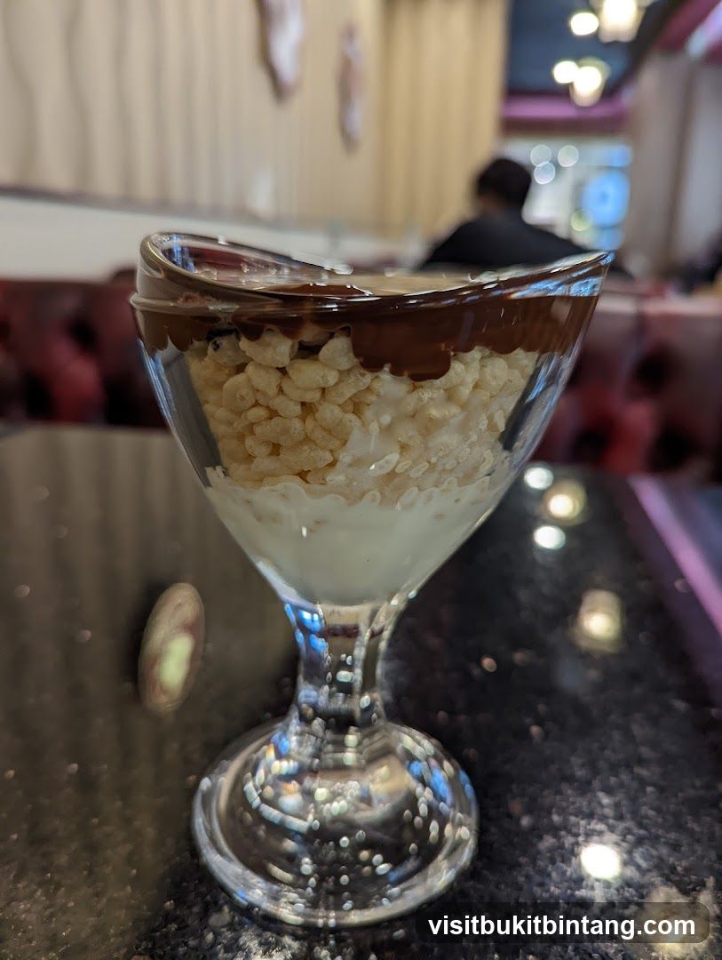 Dessert in a glass