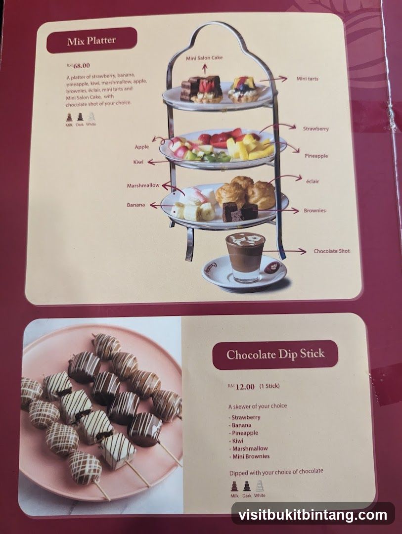Mix Platter & Chocolate Dip Stick