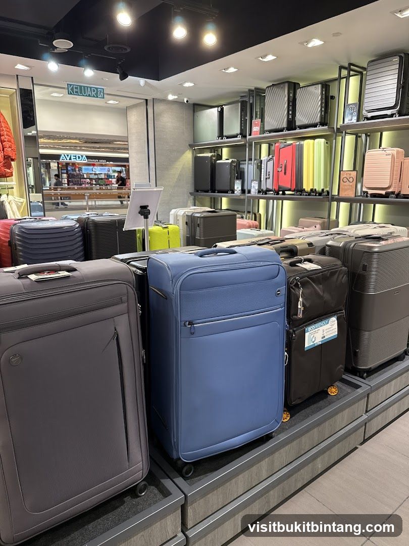 Luggage Store Display