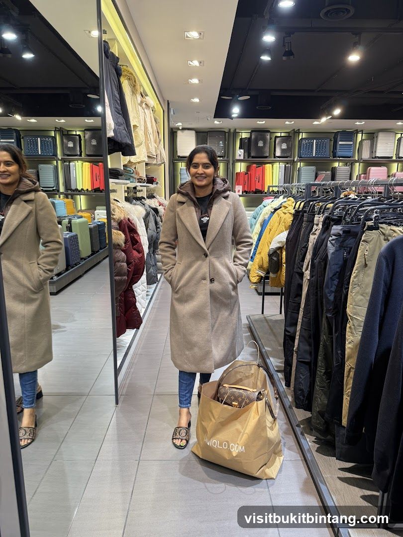Woman in a store