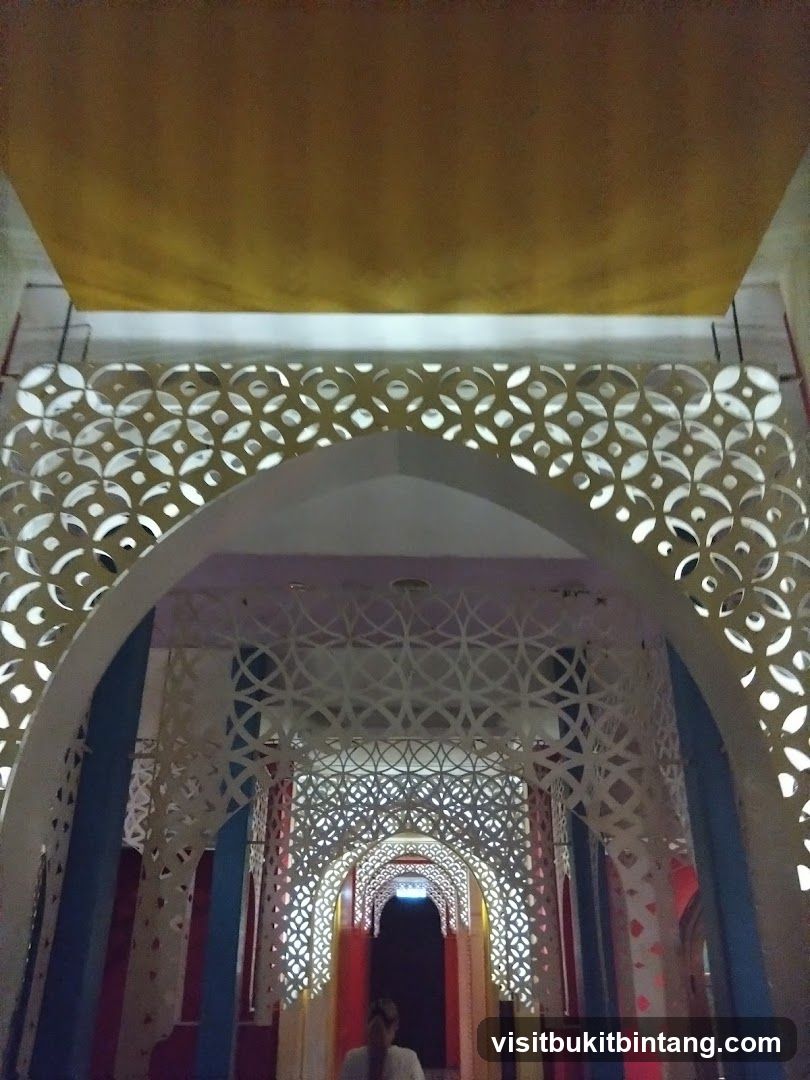 Ornate Archway Corridor
