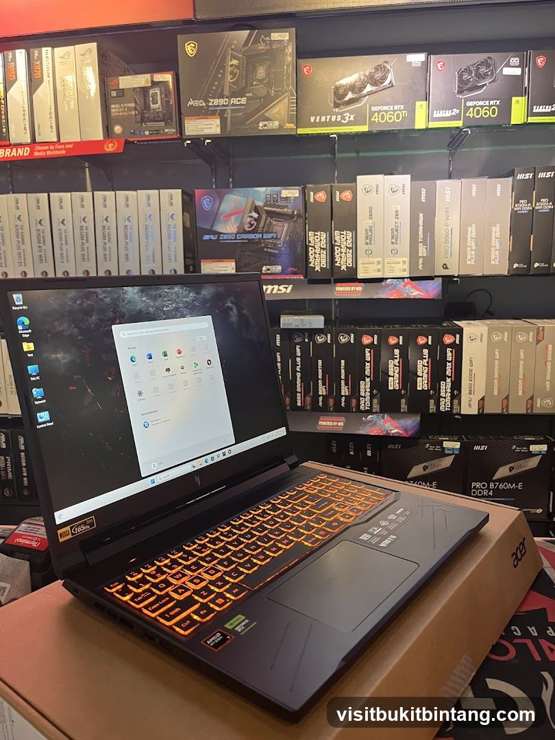 Gaming Laptop and Computer Components