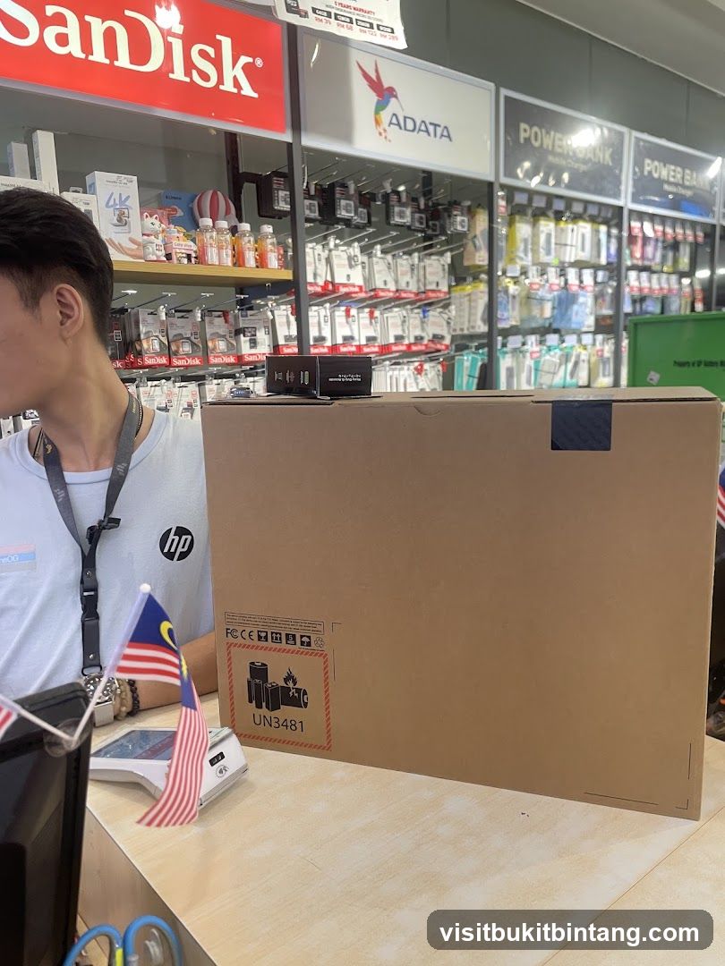 Electronics Store Display