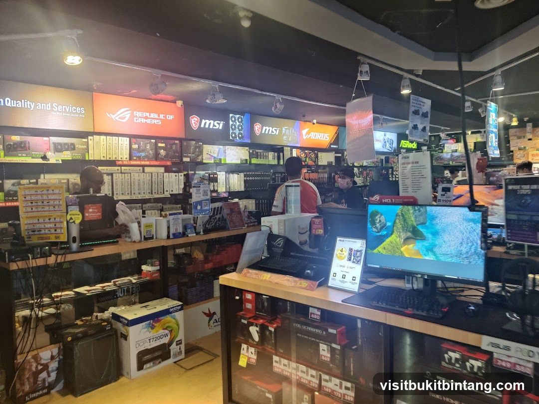 Computer Store Interior