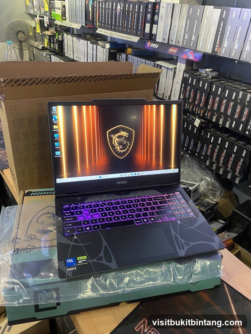 MSI Laptop and Computer Components