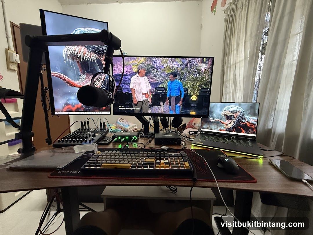 Gaming and Streaming Setup