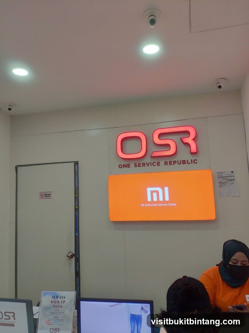 Service Center Interior