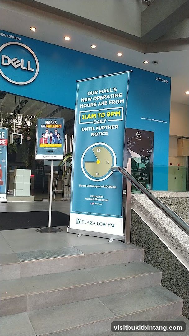 Dell Storefront with Mall Information
