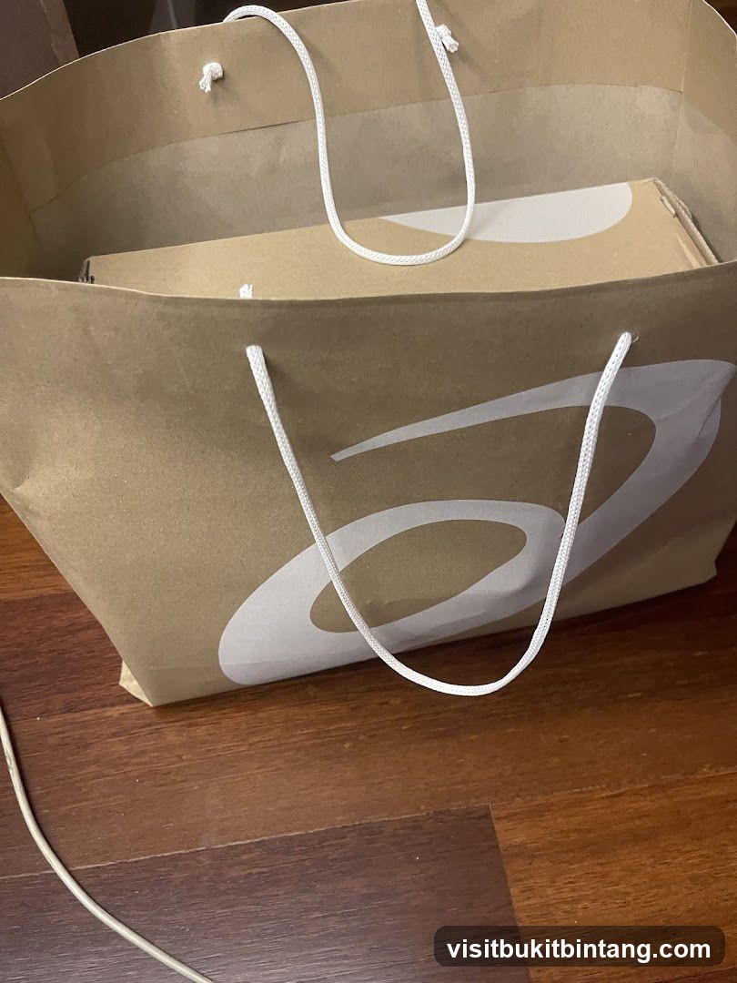 Shopping Bag with Contents